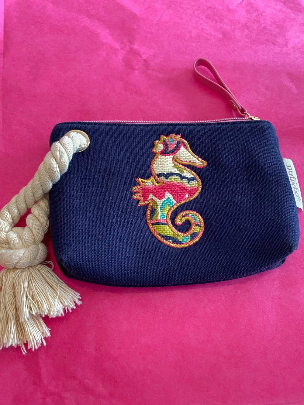 Spartina 449 seahorse wristlet