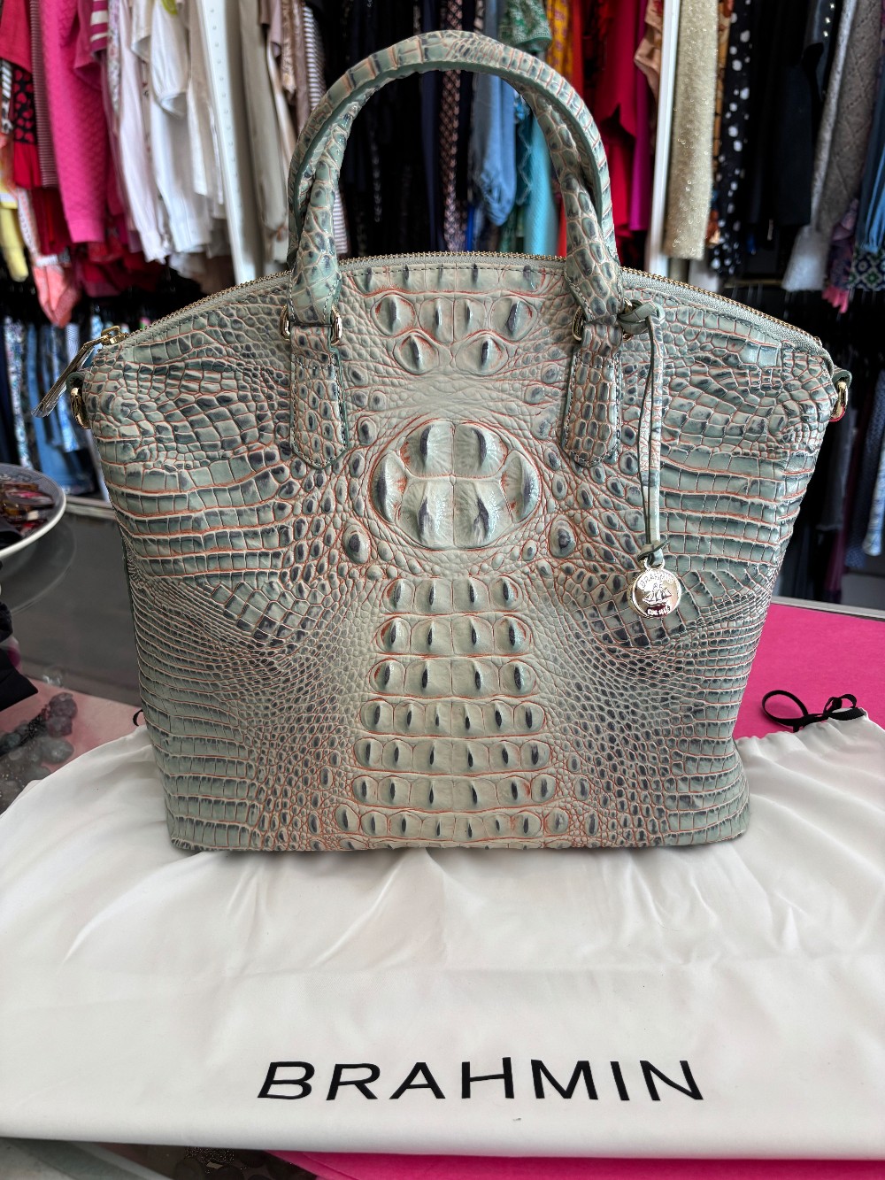 Brahmin Katie Melbourne bag - Golden Glow color