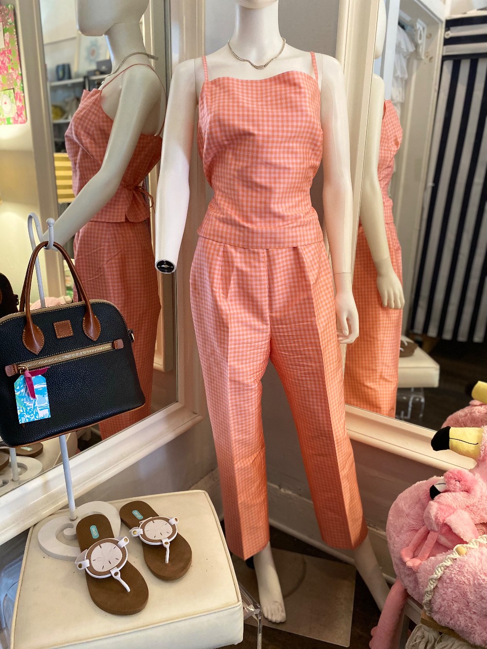 Ann Taylor Loft vintage silk two piece set size 6/8