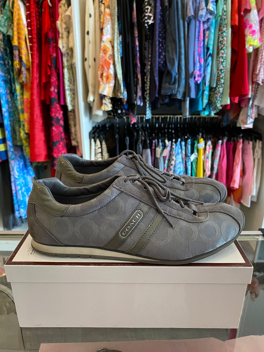Coach Kathleen sneakers in grey size 11