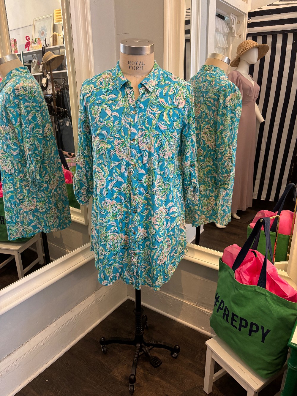 Lilly Pulitzer Natalie shirt dress size XL