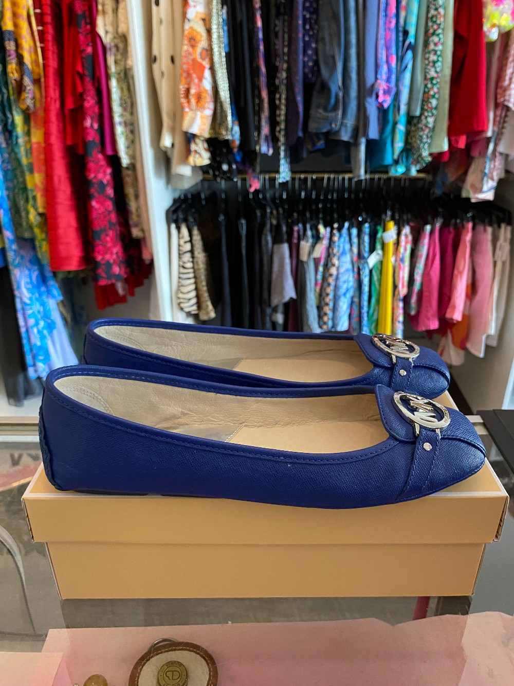 Michael Kors Sapphire Fulton flats size 11