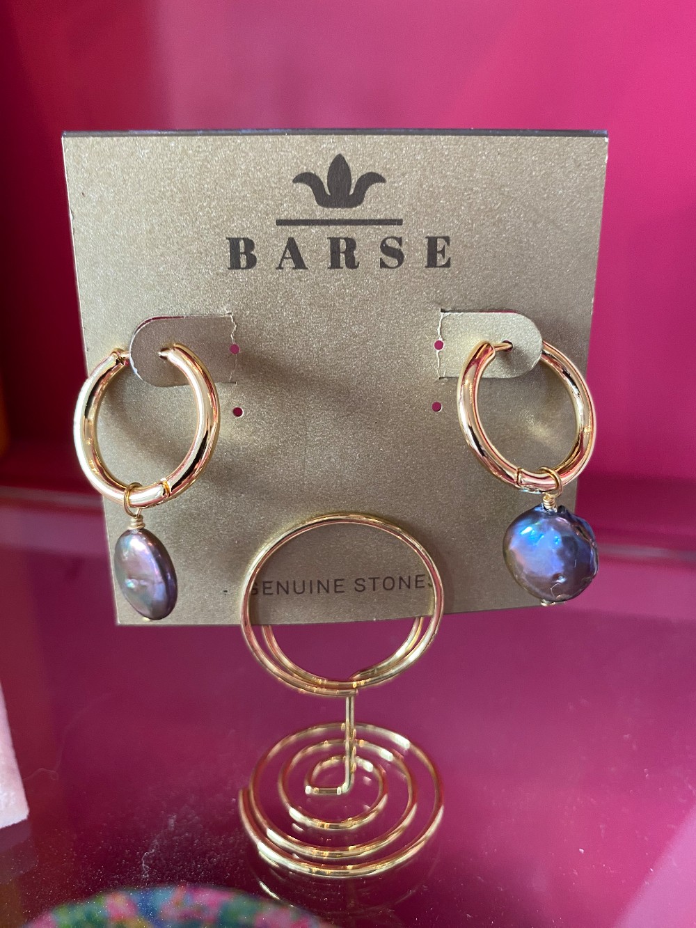 Barse Earrings NWT