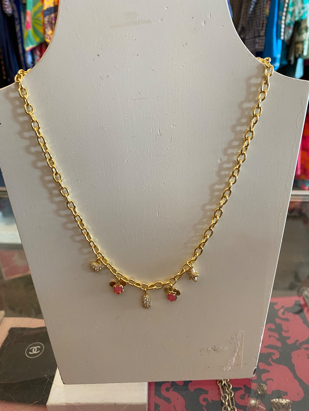 Kendra Scott Disney Charm Necklace NEW