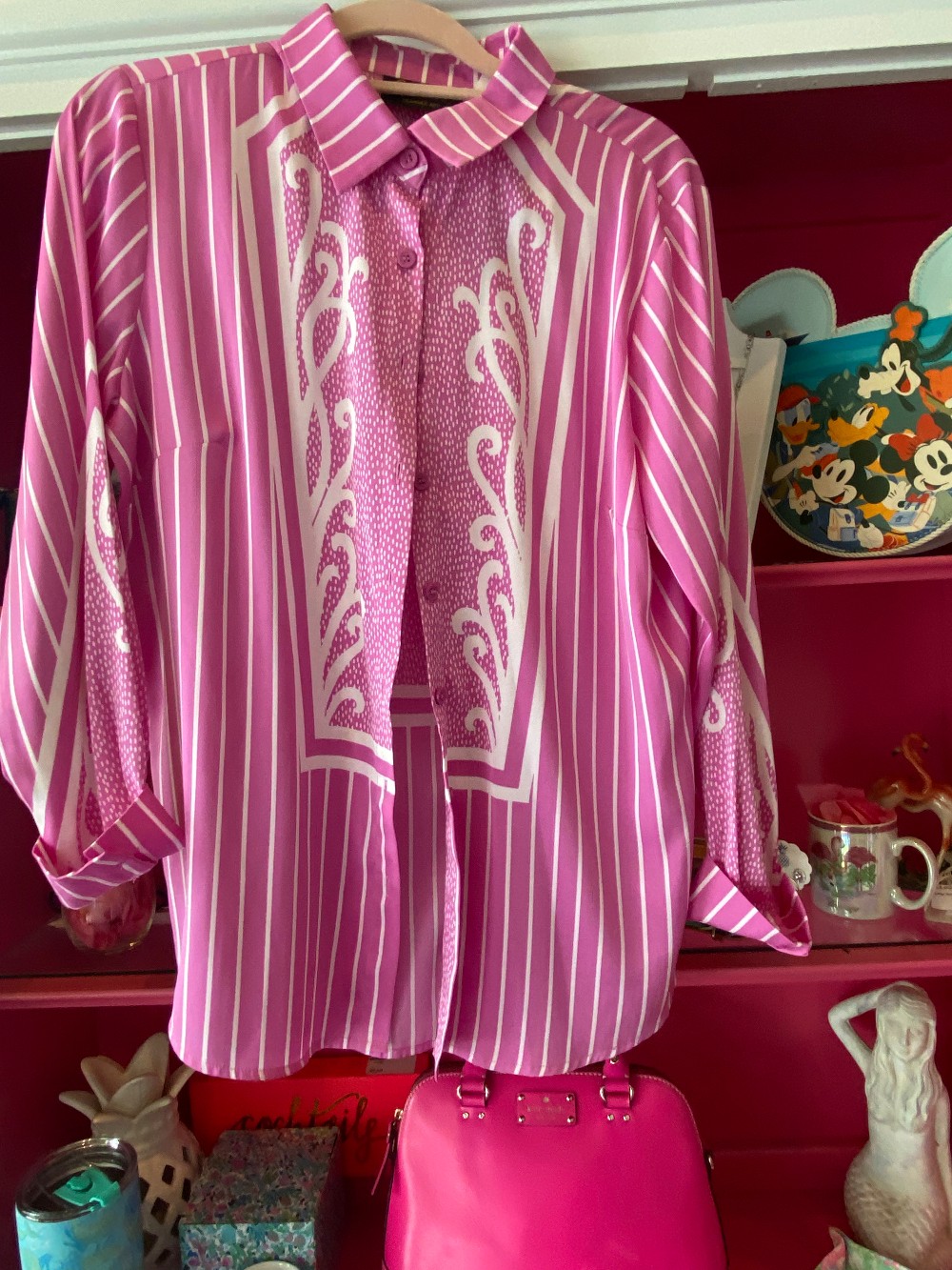 Bob Mackie Top Size M