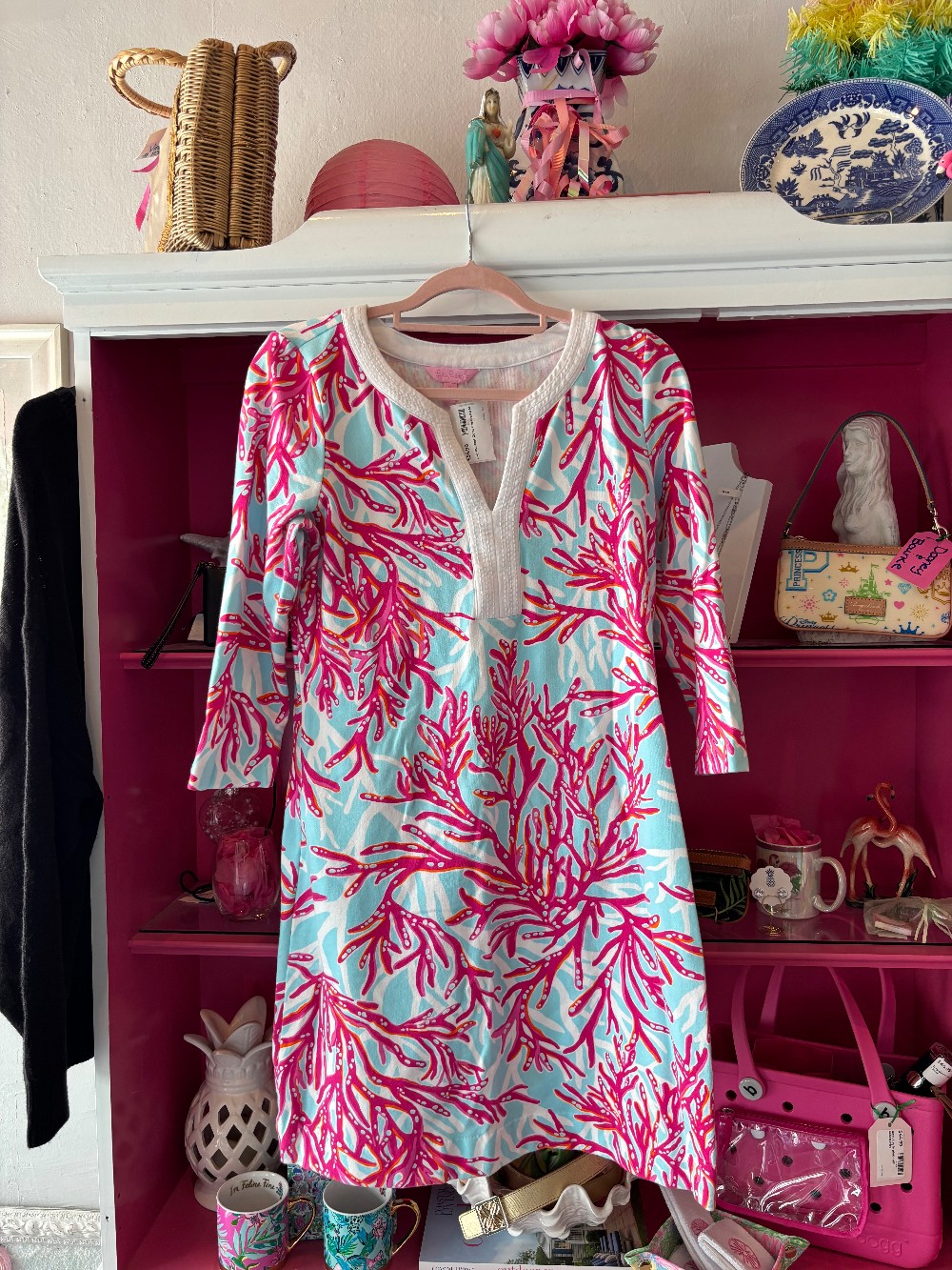 Lilly Pulitzer Coral Dress size M
