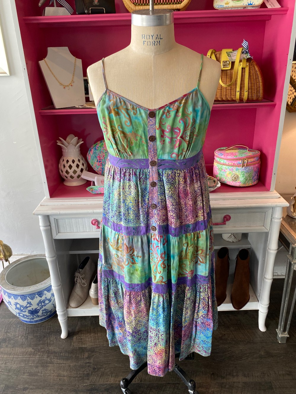 Santuki tie dye dress size XL