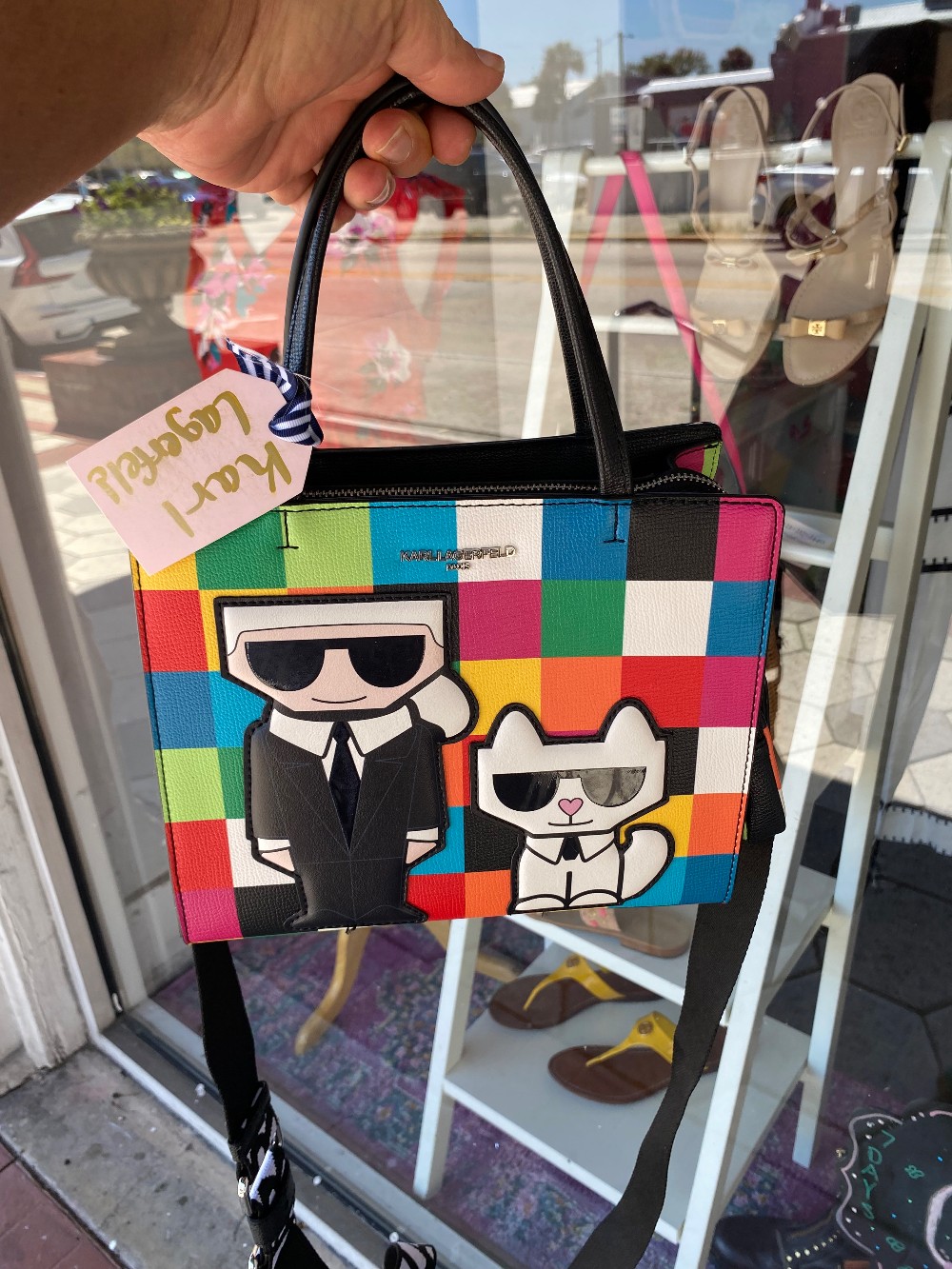 Karl Lagerfeld Maybelle satchel