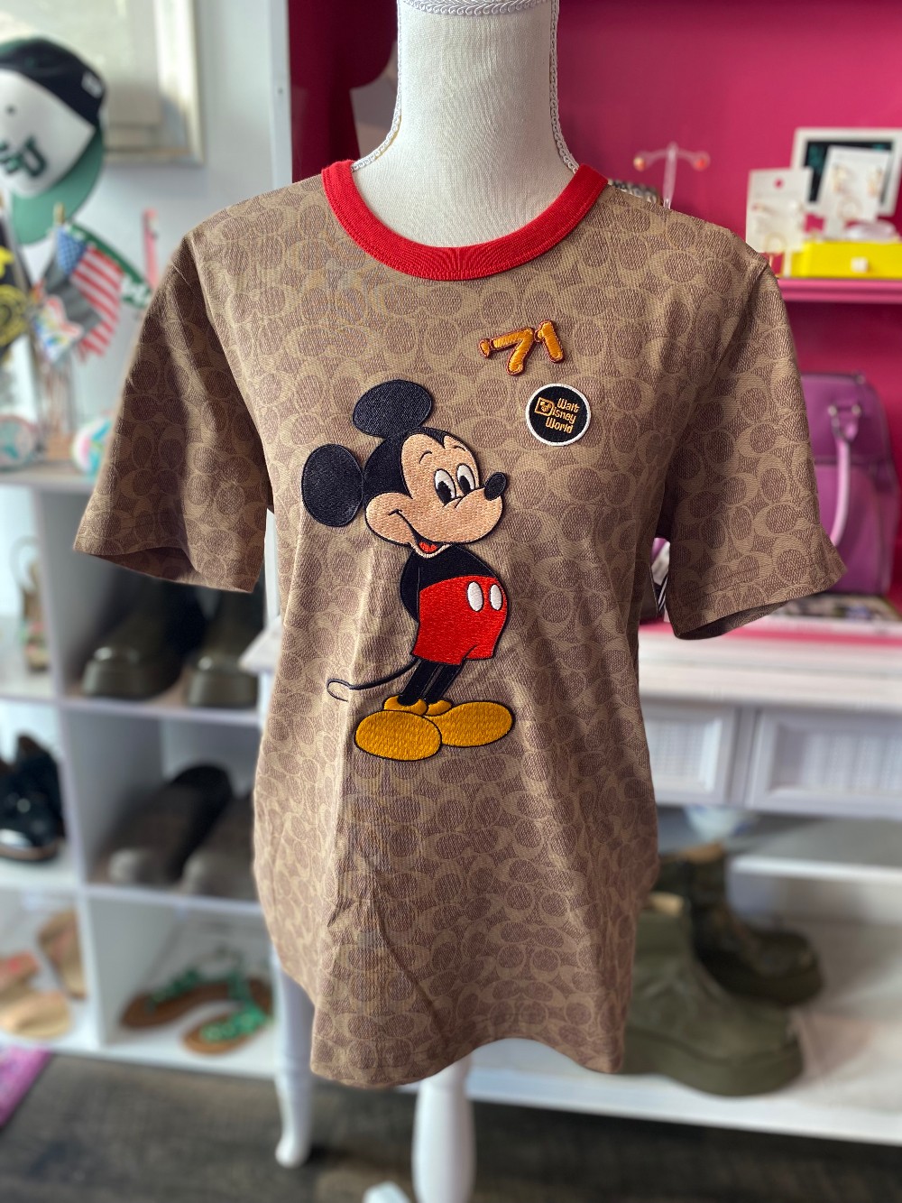 Coach Disney T-Shirt size M