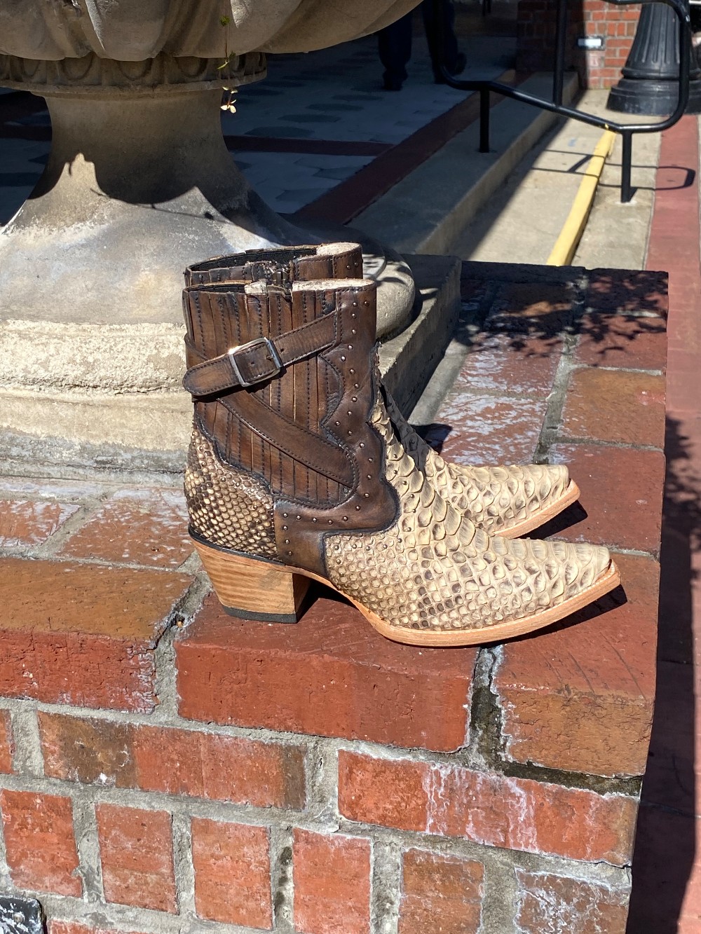 Freebird Morgan Python Boots size 9