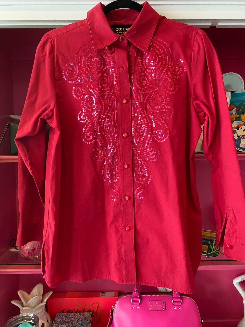 Bob Mackie Top Size S