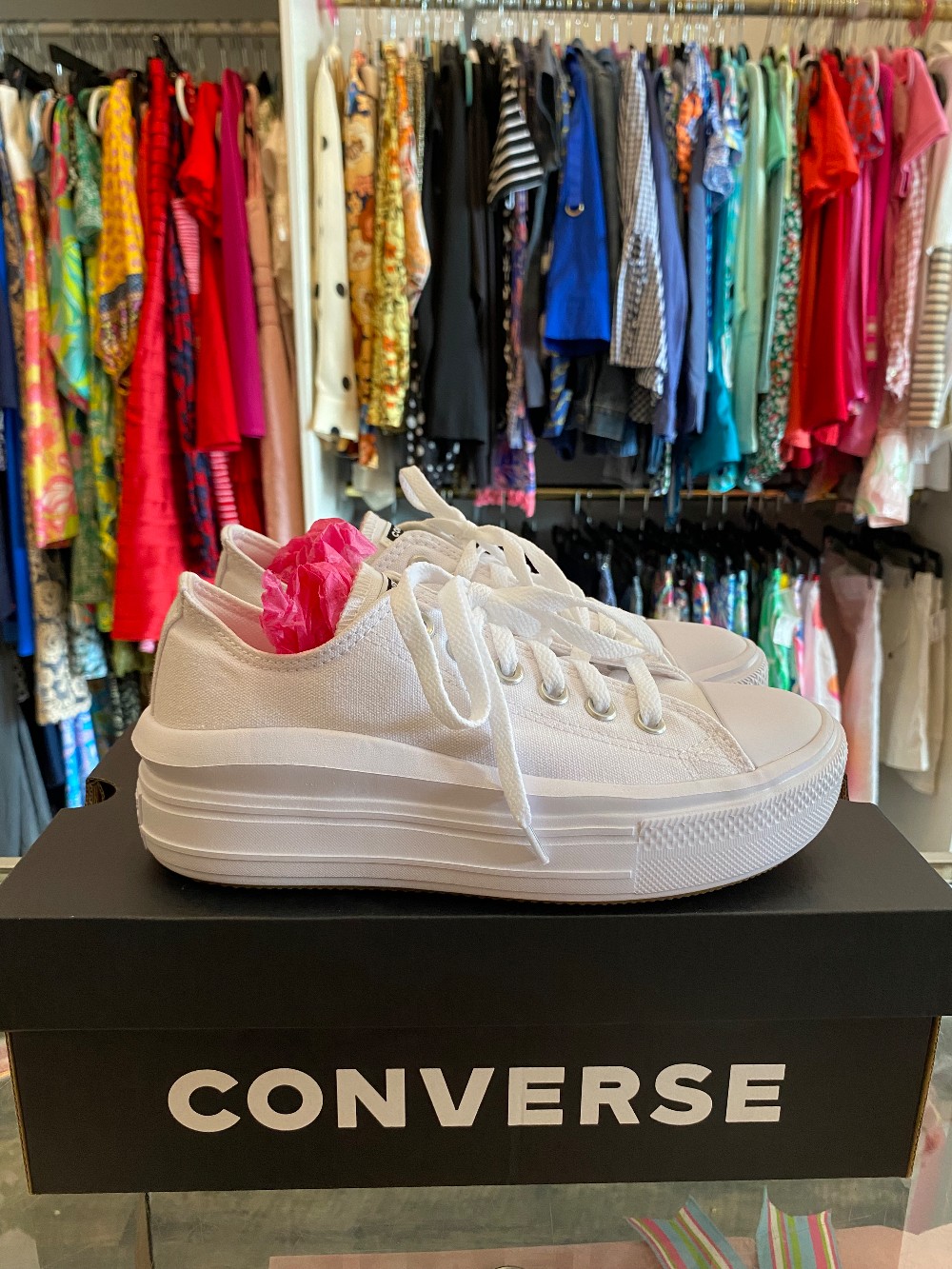 Converse CTAS Move Ox in white size 6.5 NIB