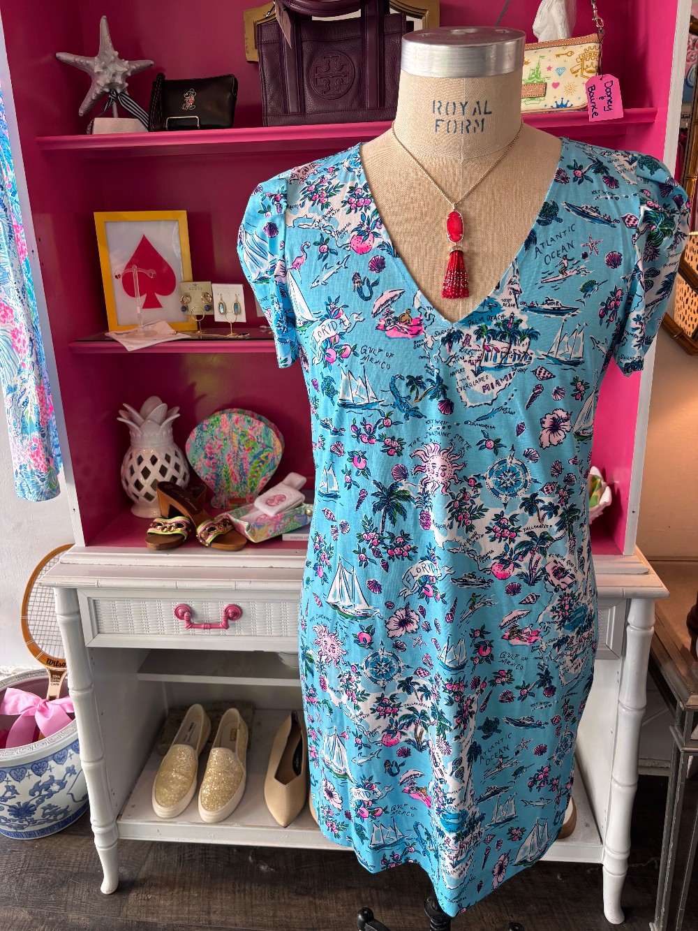 Lilly Pulitzer Aleece Lilly's Roadtrip dress size XL NWT