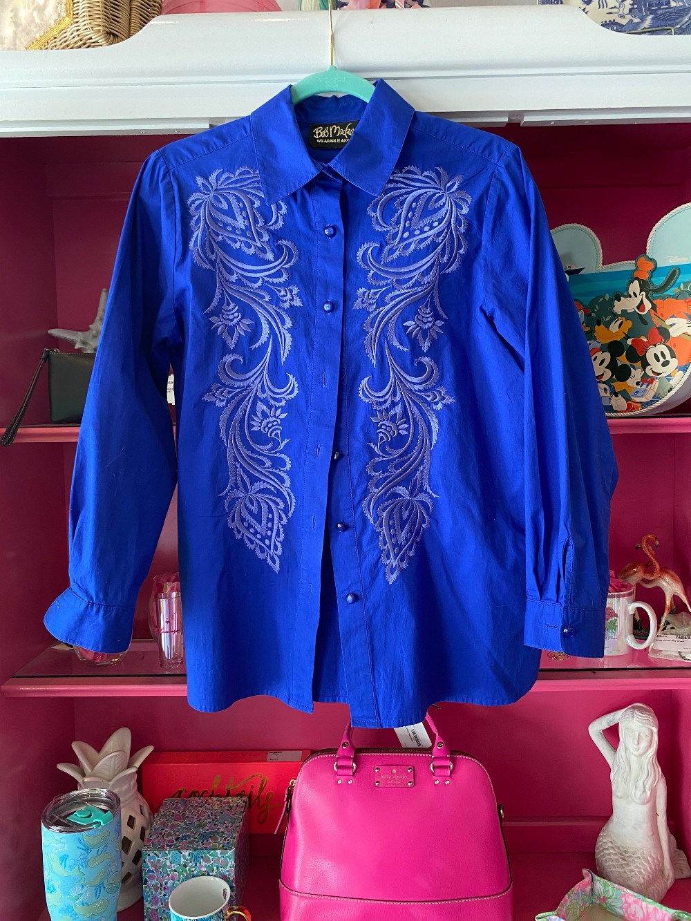 Bob Mackie top size S