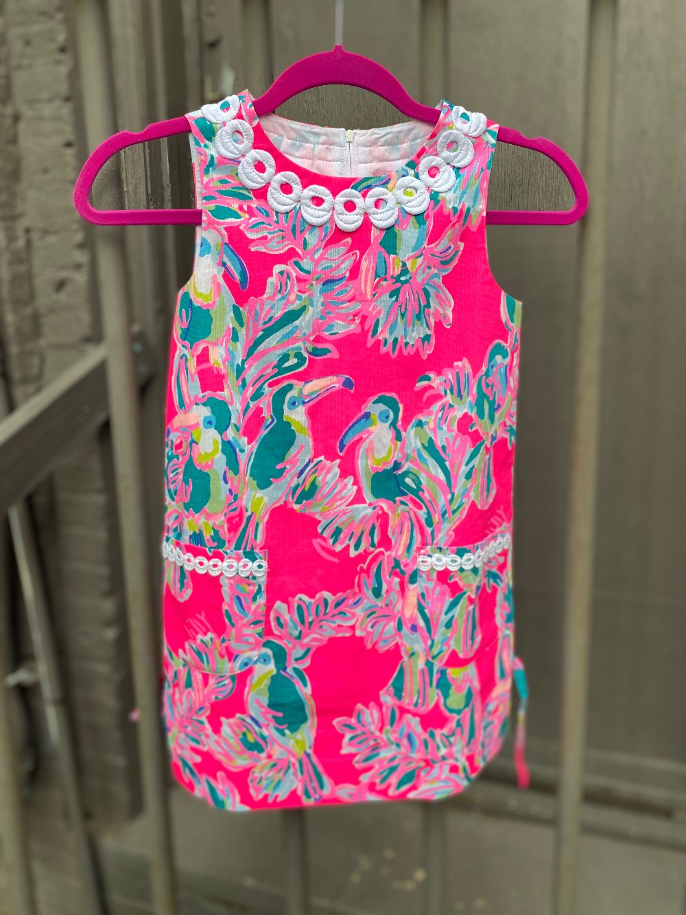 Lilly Pulitzer Girls size 7 shift dress