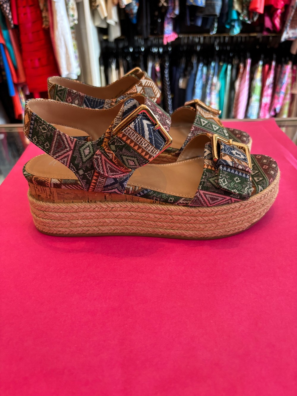 Wonderly Wedge Heels size 8.5 NEW