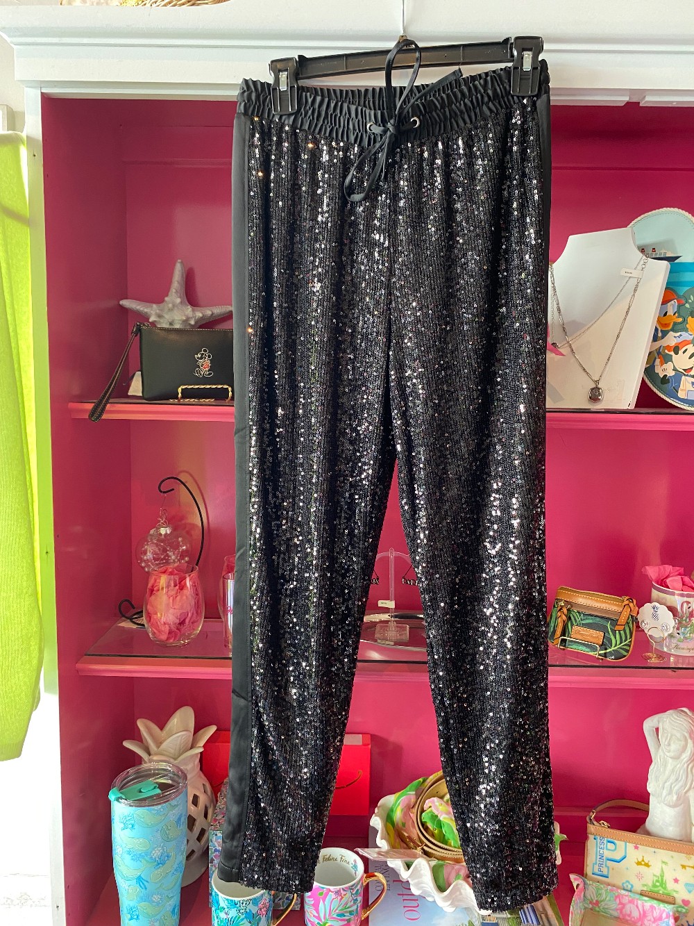 Rachel Zoe sequin pants size small