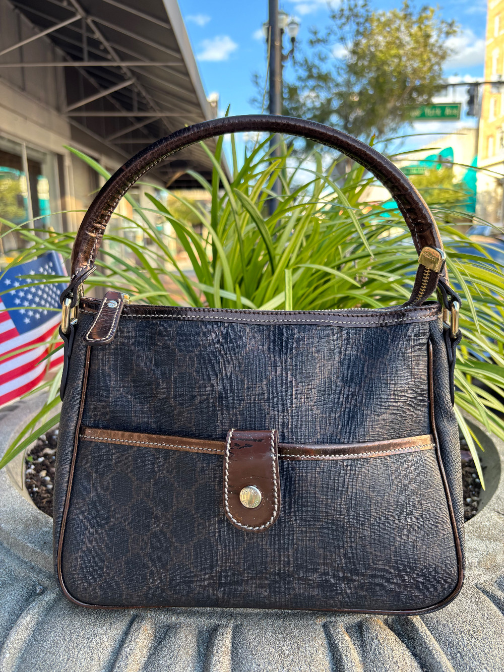 Gucci vintage GG Supreme handbag