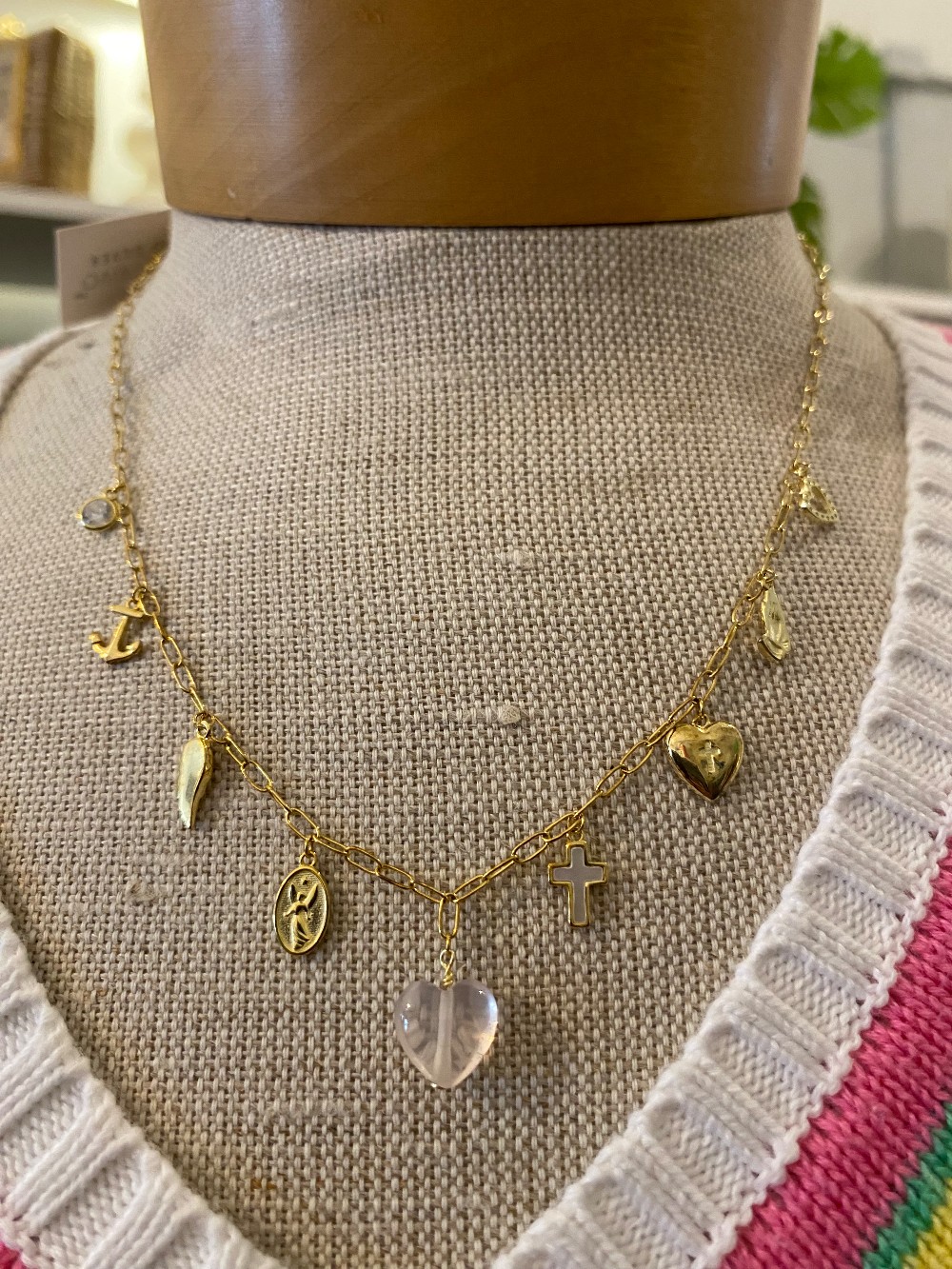 Argento Vivo Charm Necklace NWT