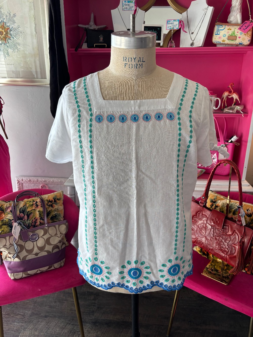 Talbots size XL tunic top NWT