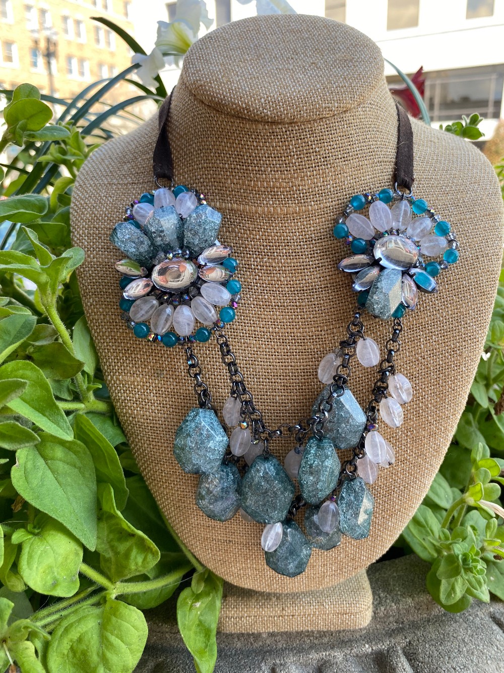 Chico's stone necklace