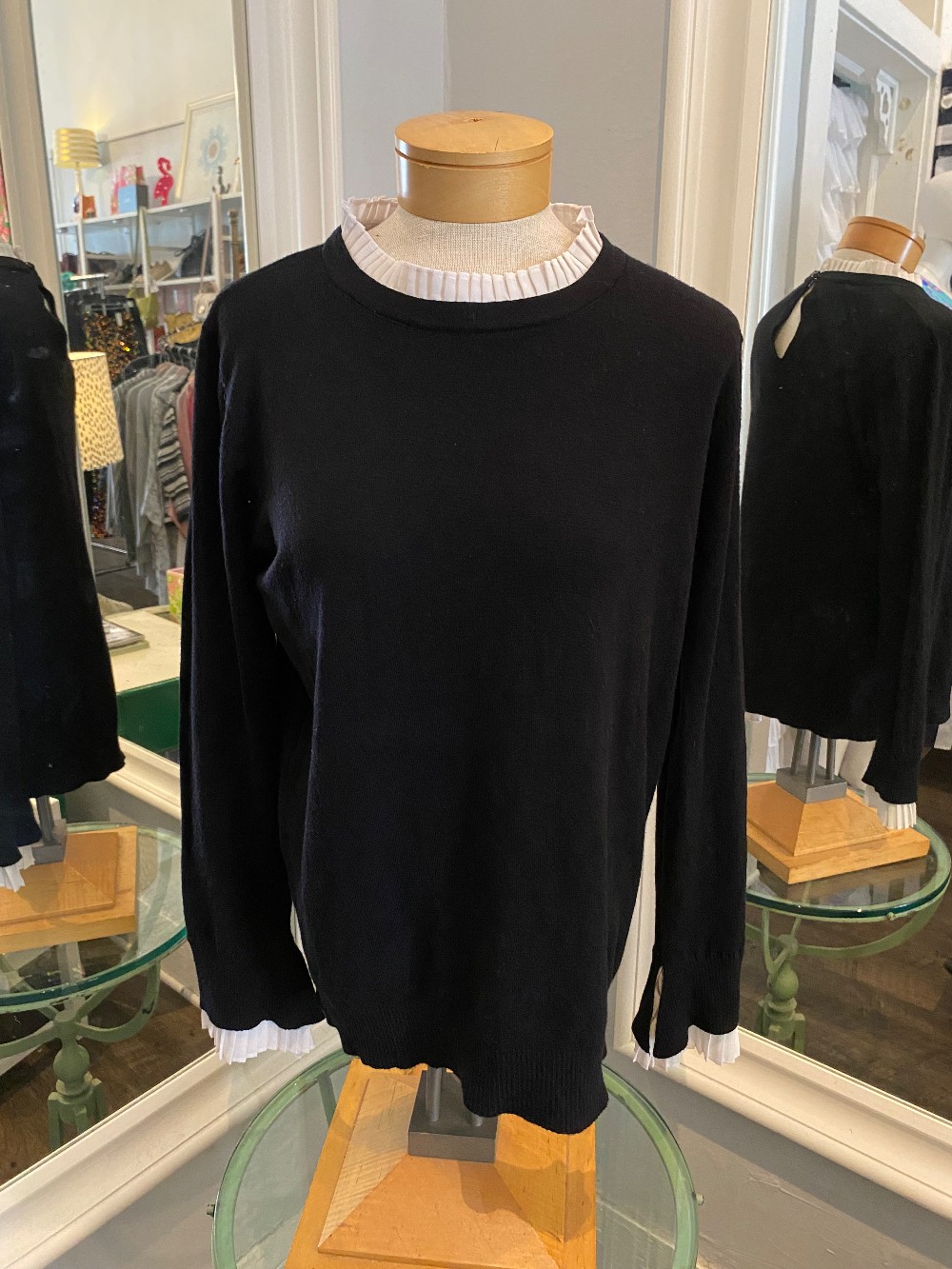 Vila Milano Cashmere Blend top size L