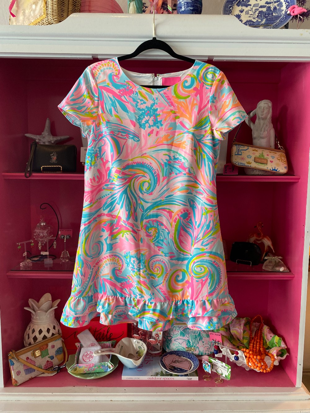 Lilly Pulitzer Masey Carnivale romper size 8