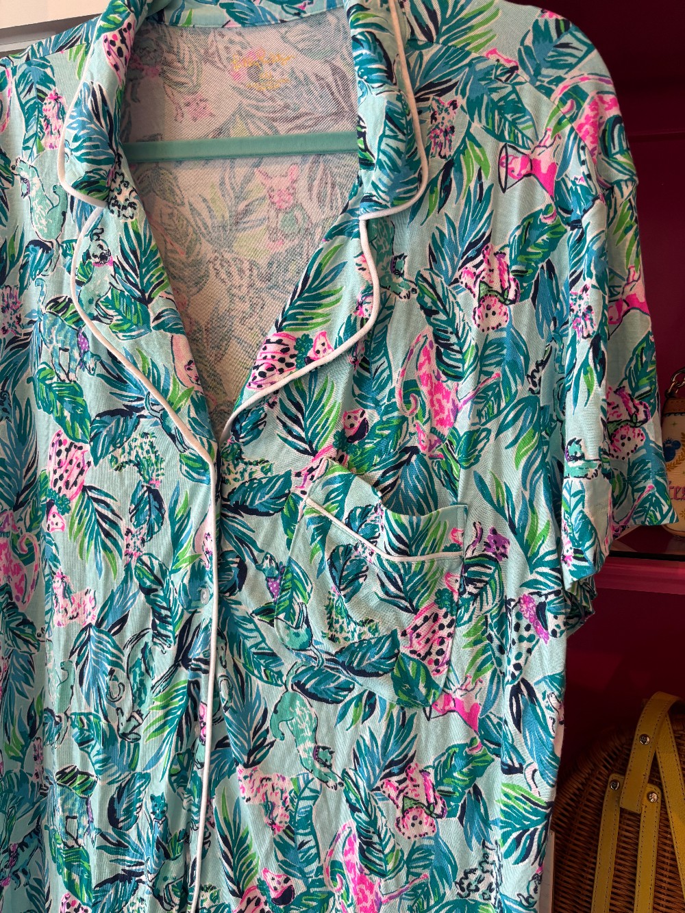 Lilly Pulitzer PJ top size XXL