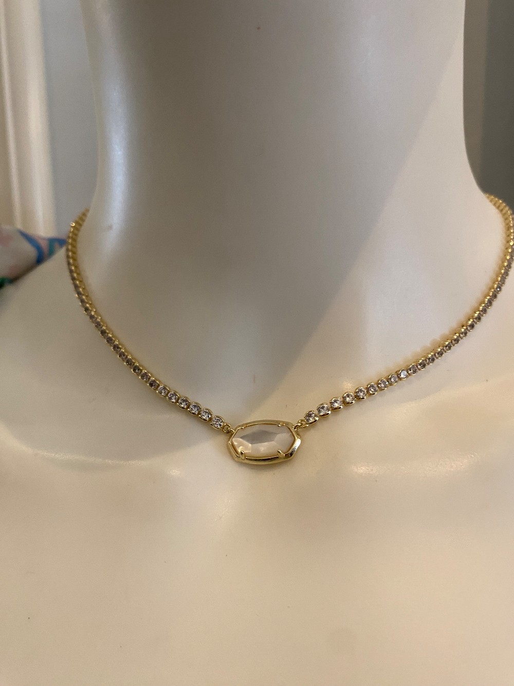 Kendra Scott Rhinestone Necklace NWT