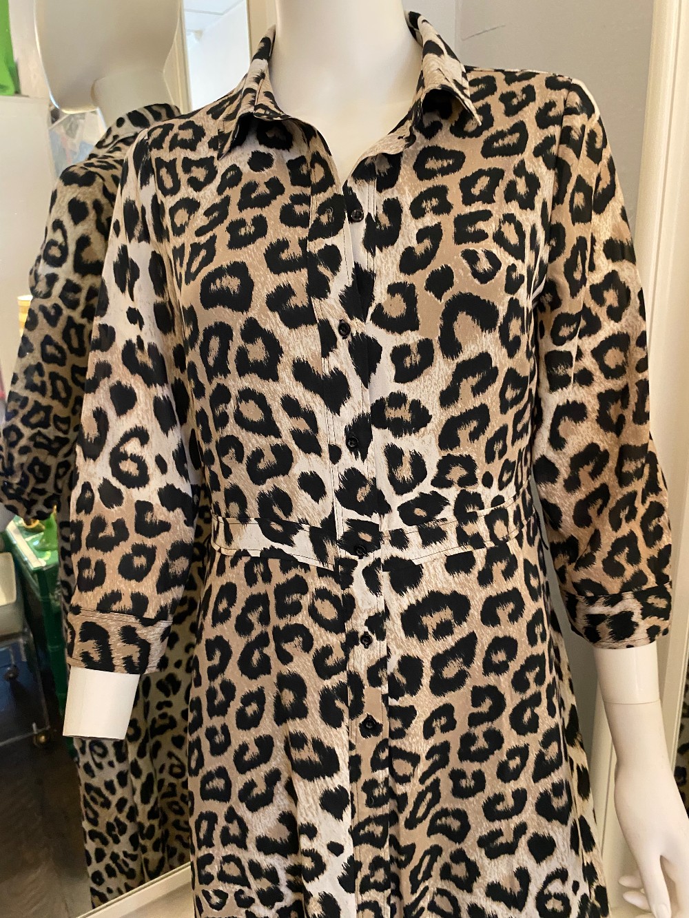 Banana Republic Leopard print dress