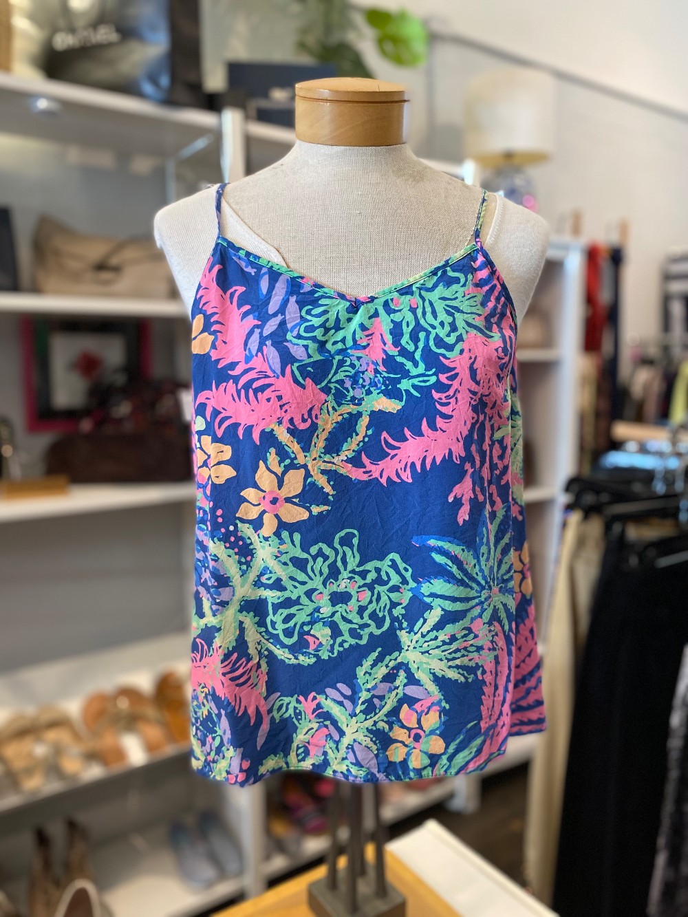 Lilly Pulitzer silk cami size S