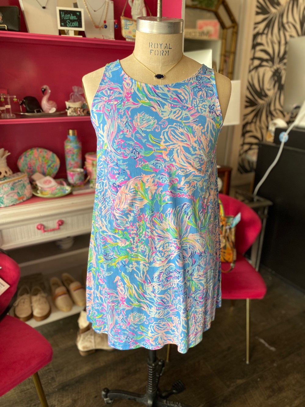 Lilly Pulitzer Kristen swing dress size L