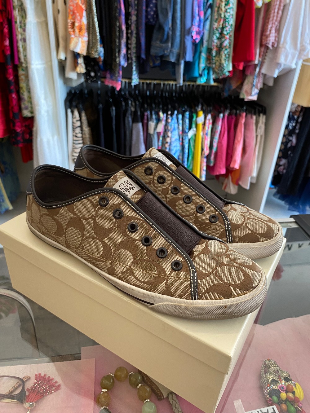 Coach Kira slip on sneakers size 11