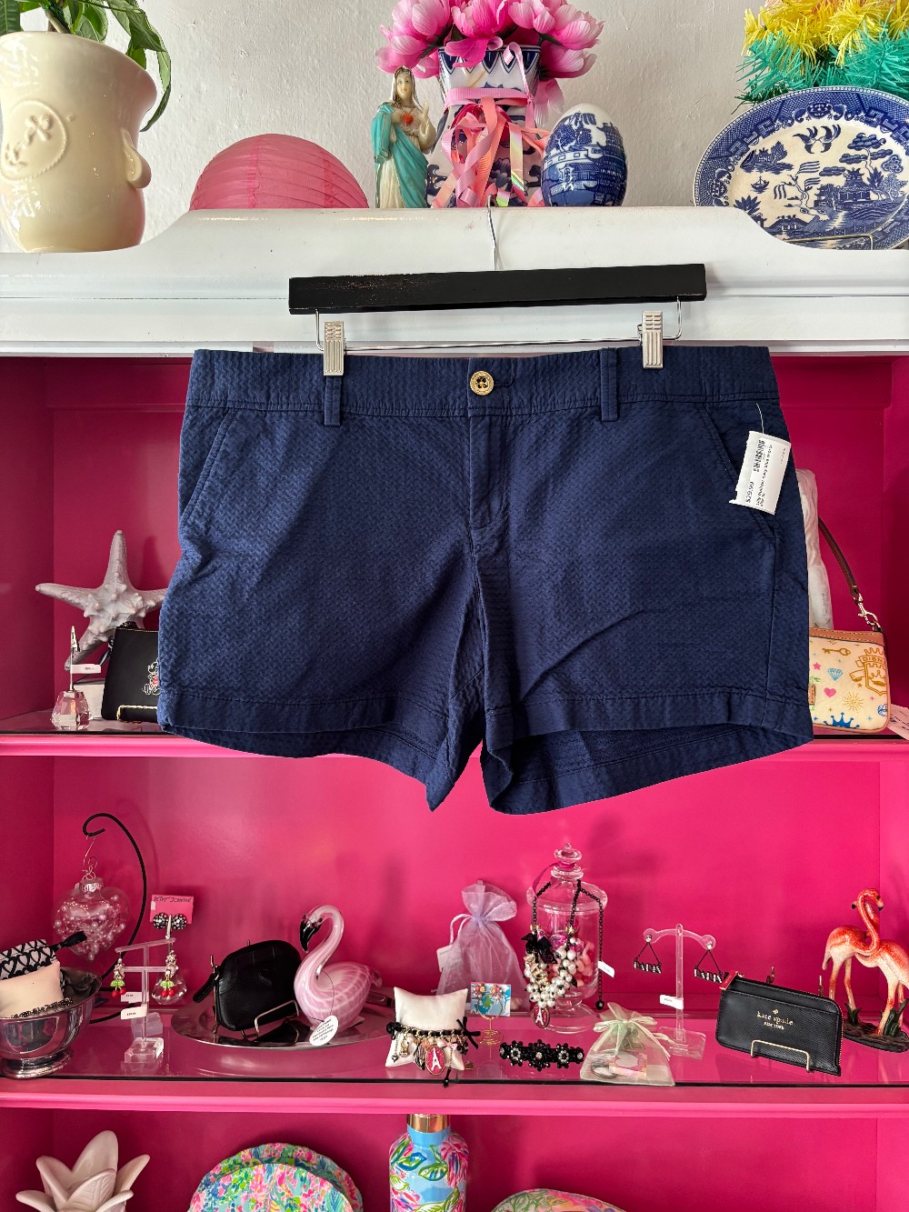 Lilly Pulitzer navy blue shorts size 16
