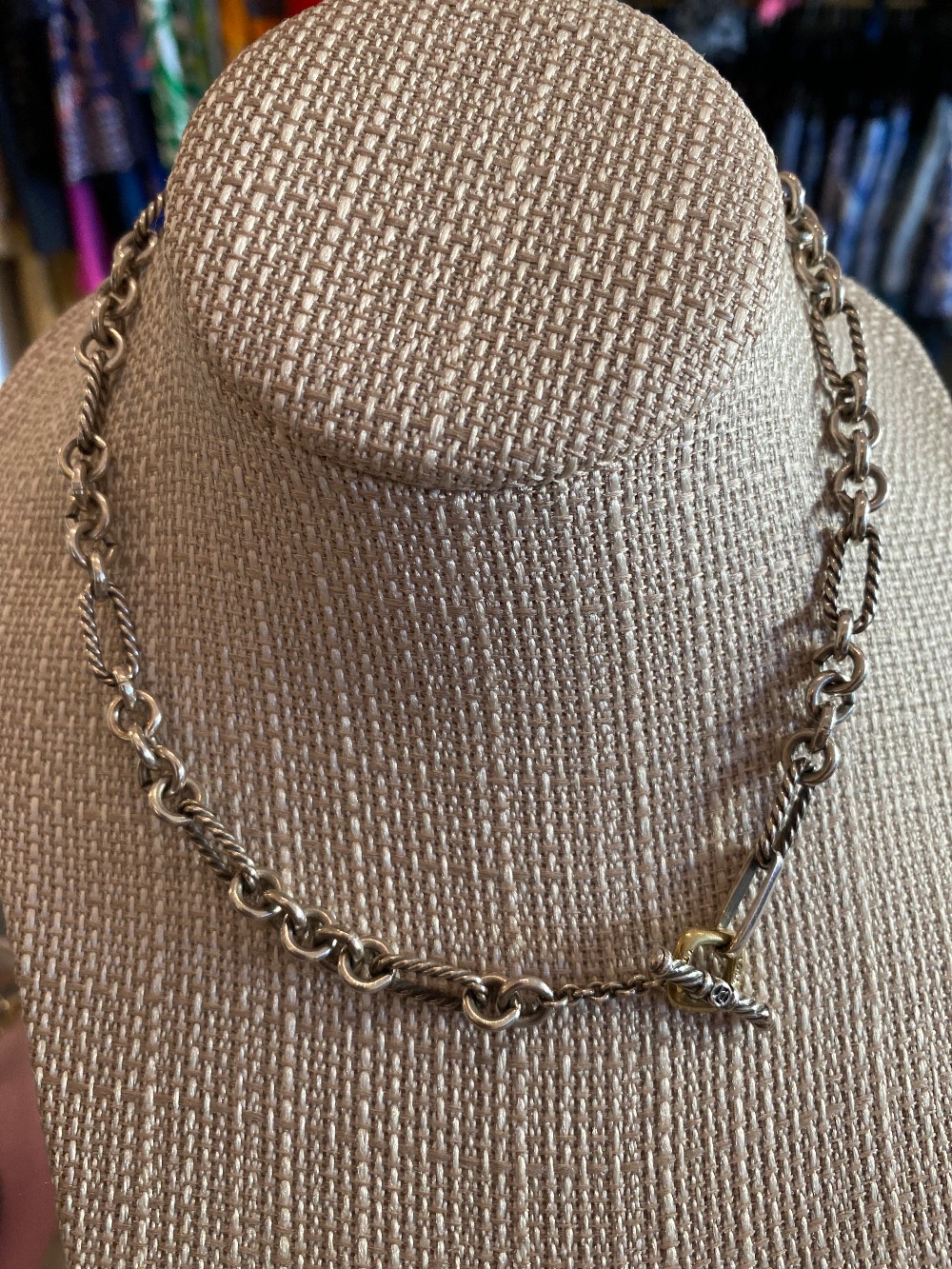 David Yurman Figaro chain necklace