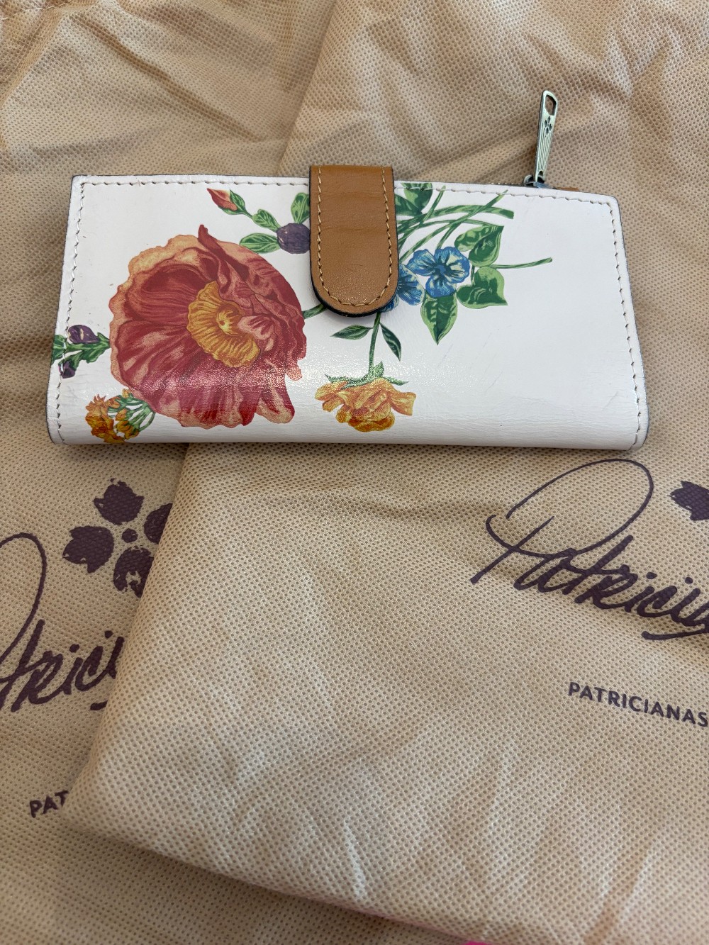 Patricia Nash floral leather wallet