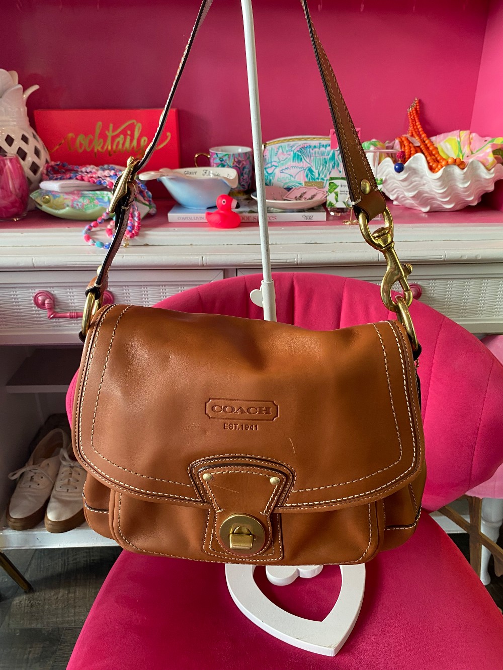 Coach Legacy Ali shoulder Bag - Outlet Model