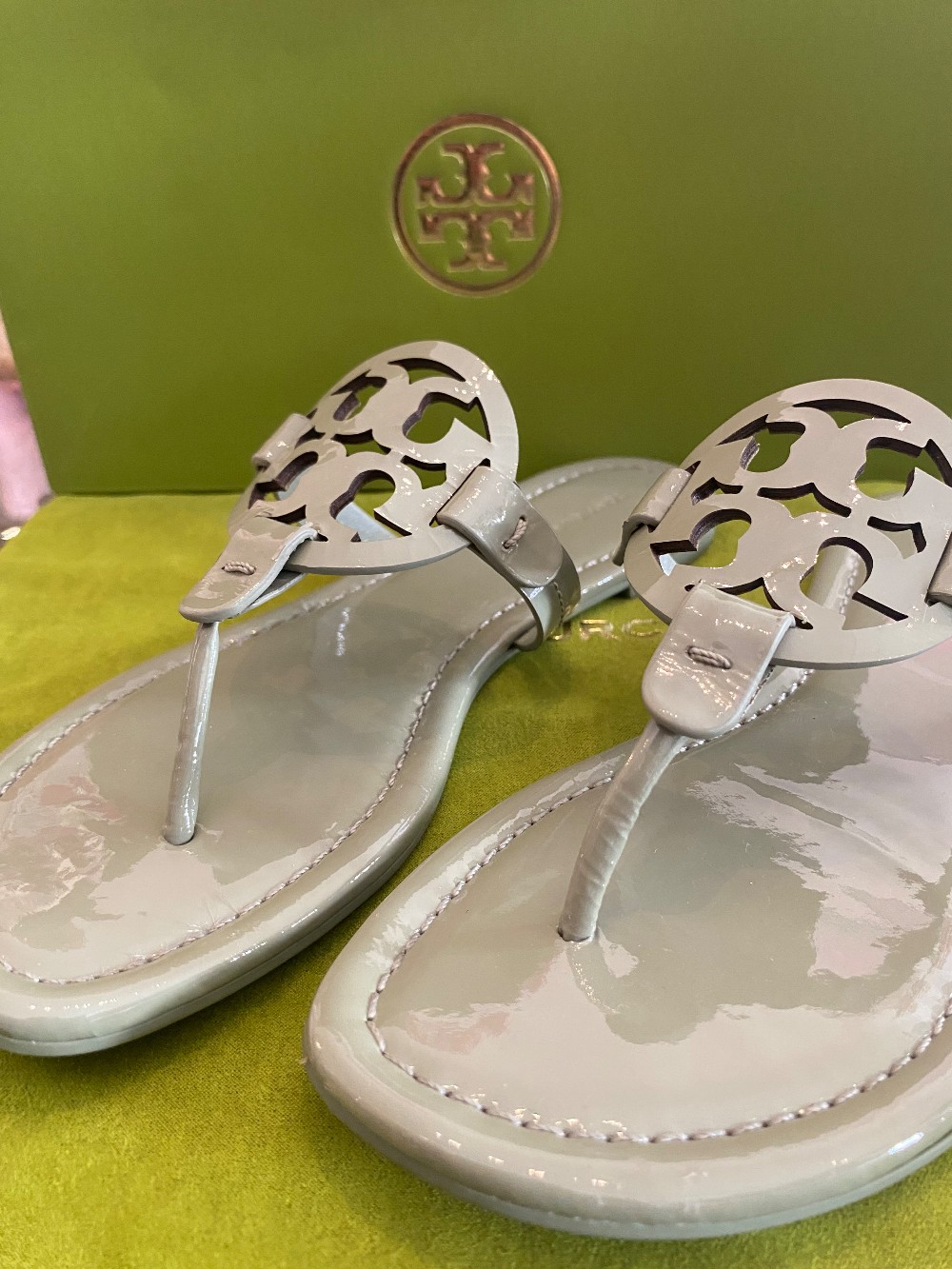 Tory Burch Miller Sandals size 7.5 NWT