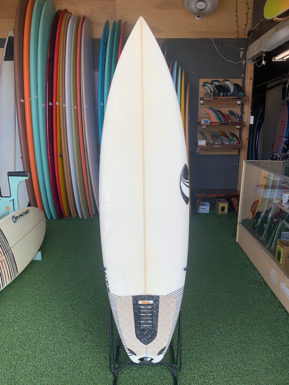 ショートボードHAWAIIAN SPIRIT美品 WFサーフボードショートボードオーダー券6.5ftまでシェイパー