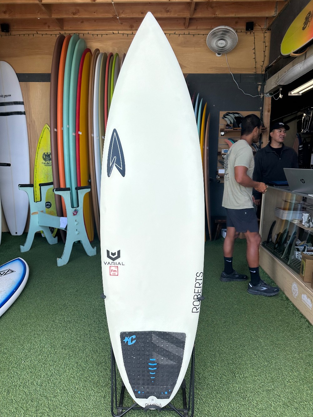 Corey Munn ショートボード ホワイト 5-11-corey-munn-surfboards-