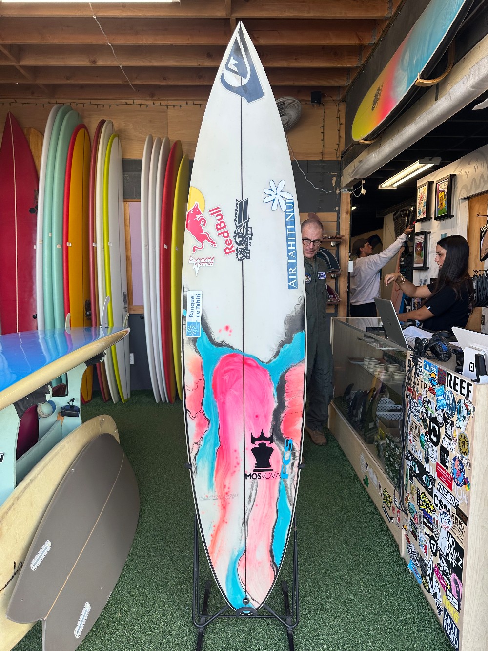 ディックブリューワー ショートボード 5'11・191/2\"・23/8\"3Fin サーフボードギャラリー | USED SURF×SURF MARKET