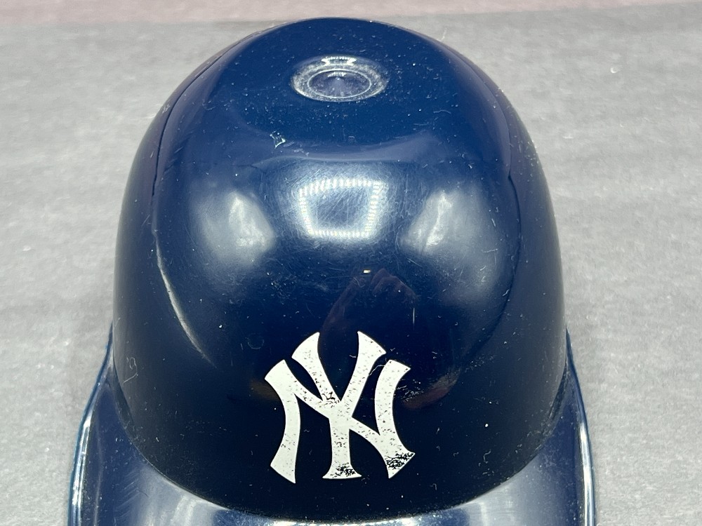 Unknown Player Signed Miniature NY Yankees Helmet