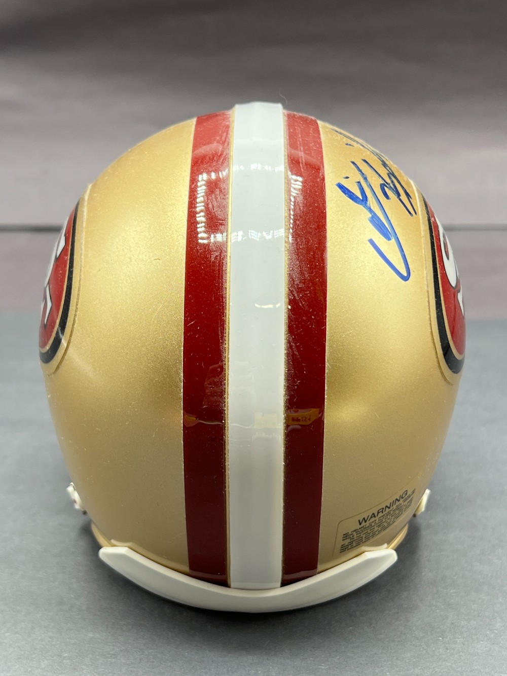 Colin Kaepernick Signed Miniature SF 49ers Helmet 