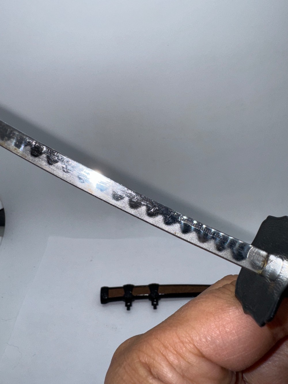 Lot of Two Japanese Sword Letter Openers - Stainless Steel Japan