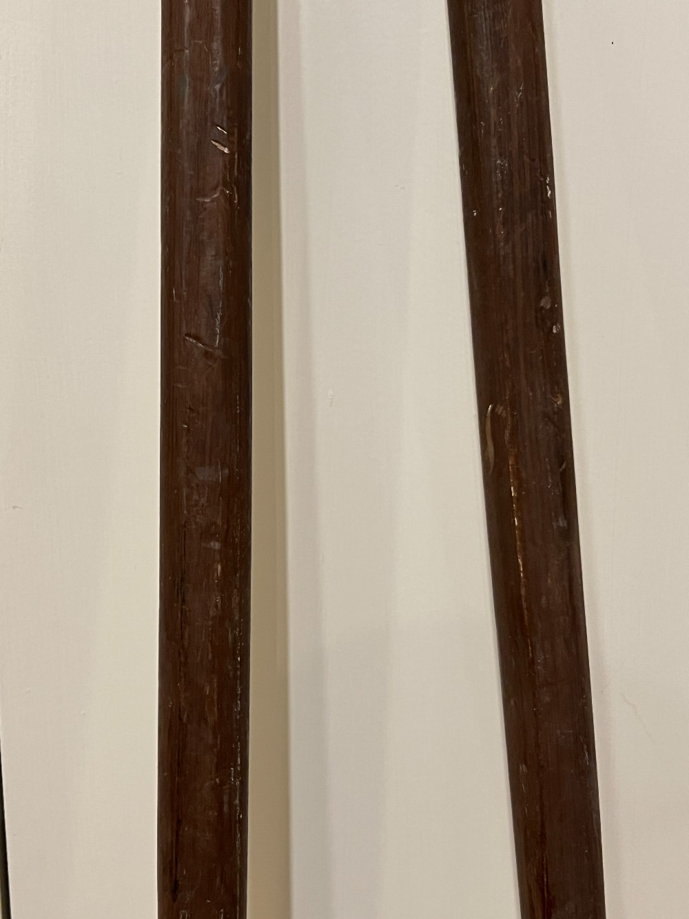 Two Wooden Oars