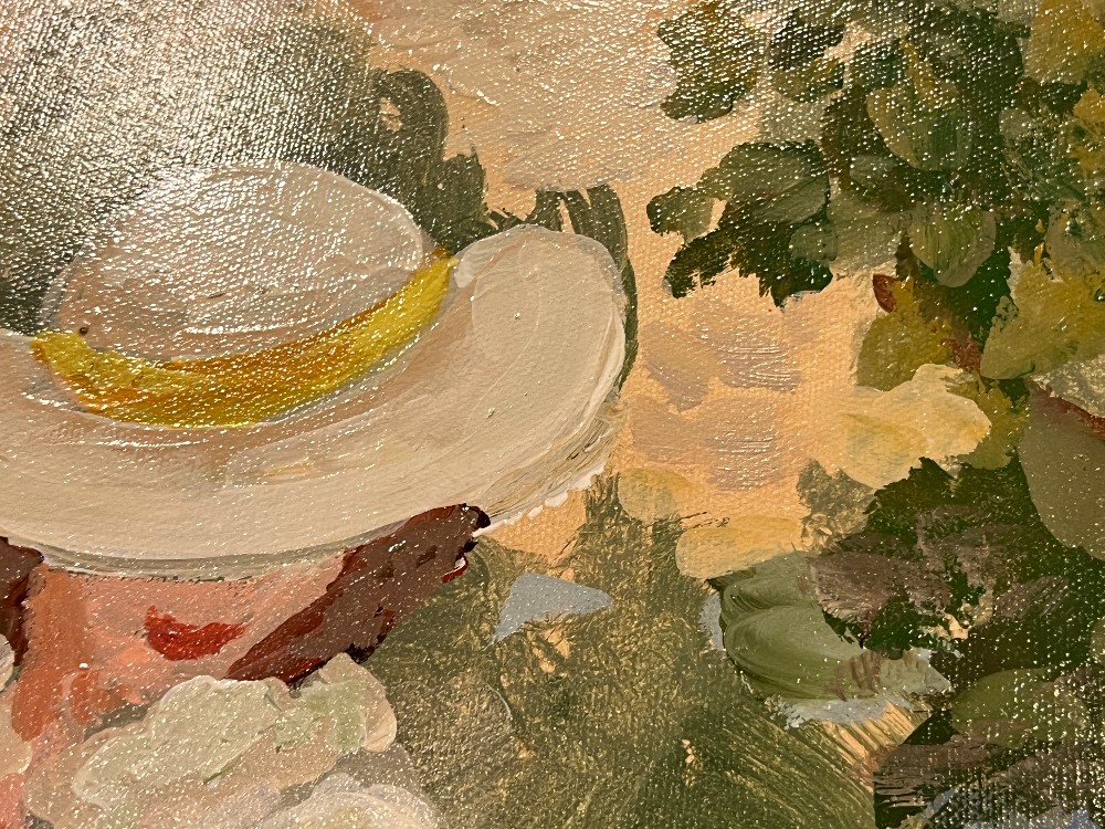 Garden Painting By Virginia Knight