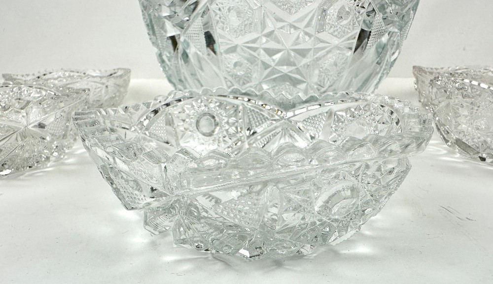 American Pressed Glass Bowl Set