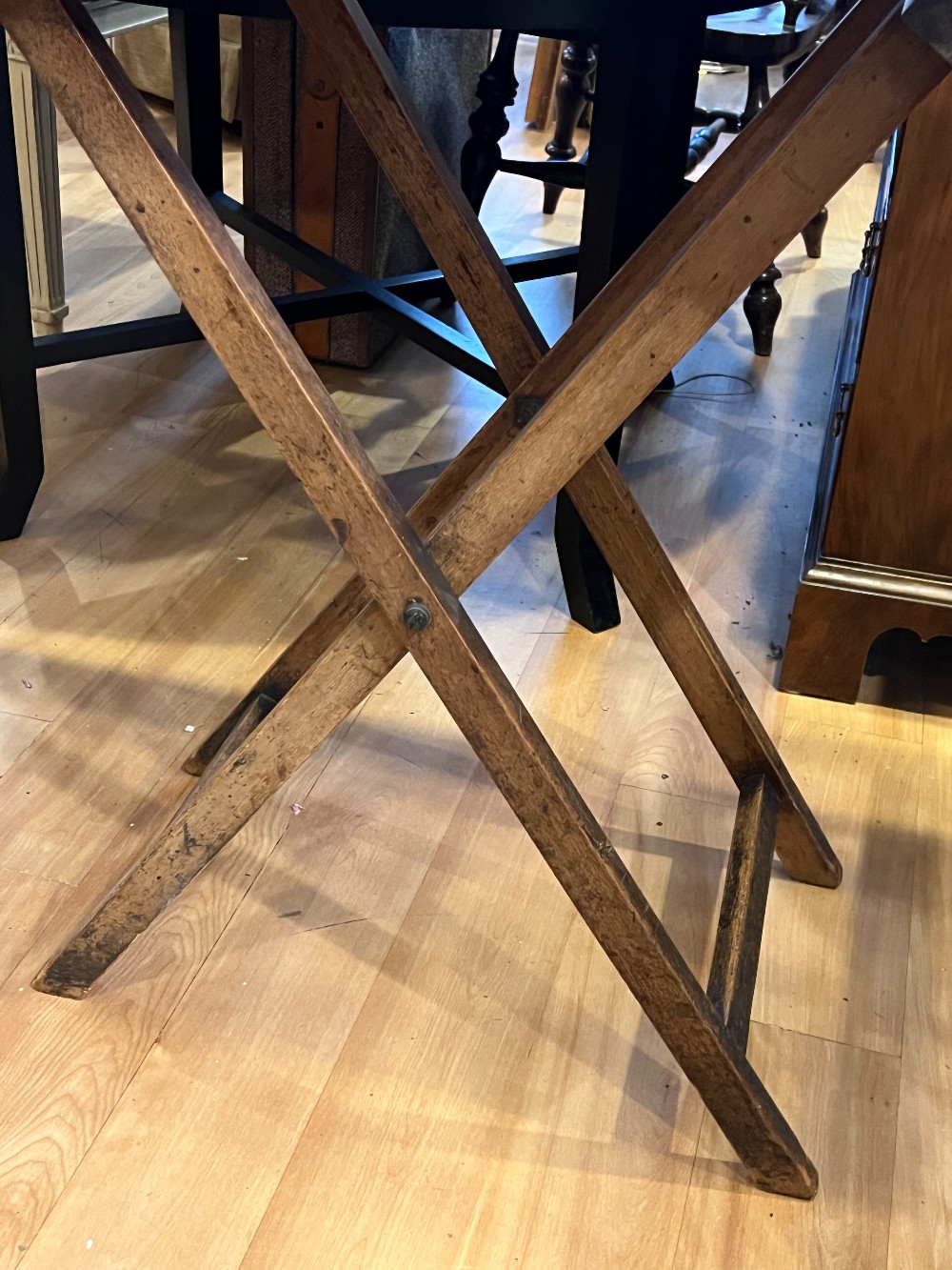 Wooden Butler's Tray Table