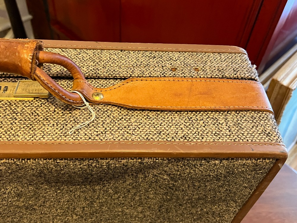 Hartmann Luggage Tweed Suitcase
