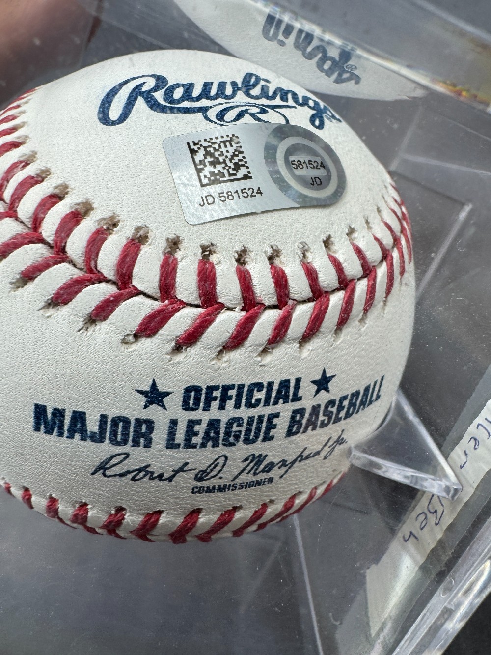 Dereck Rodriguez #57 SF Giants Autograph Baseball MLB Hologram